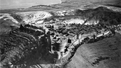 بانياس . قلعة المرقب Syrie, Markab. (auj. Qalaat Marqab)... 1936