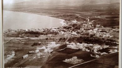 مشهد جوي لمدينة بانياس 1936